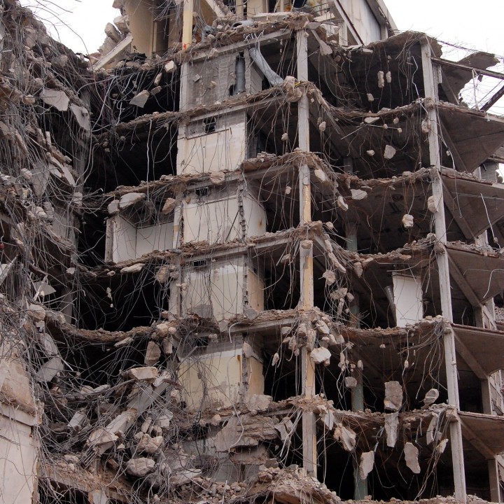 demolition of Ravenswood hospital