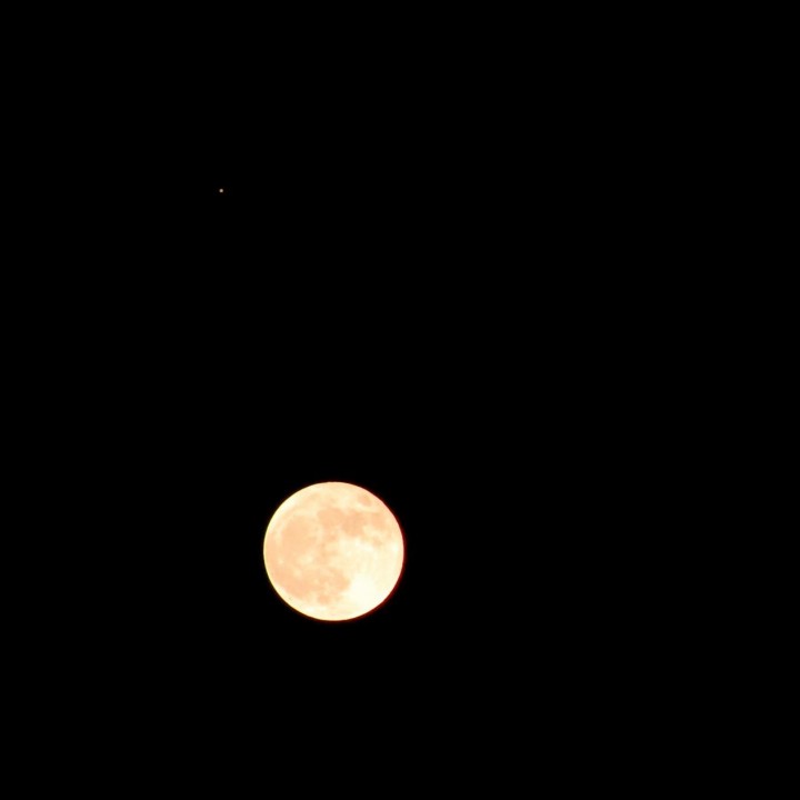 Full Moon with Planet